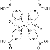 CIS-BIS(ISOTHIOCYANATO)BIS(2,2-BIPYRIDYL-4,4-DICARBOXYLATO)-RUTHENIUM(II)