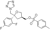 (5R-cis)-Toluene-4-sulfonic acid 5-(2,4-difluorophenyl)-5-(1H-1,2,4-triazol-1-yl)methyltetrahydrofuran-3-ylmethyl ester