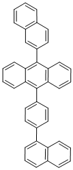 ANTHRACENE, 9-(2-NAPHTHALENYL)-10-[4-(1-NAPHTHALEN