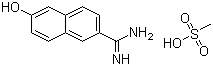 6-AMIDINO-2-NAPHTHOL METHANESULFONATE