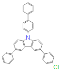 9-Biphenyl-4-yl-3-(4-chloro-phenyl)-6-phenyl-9H-carbazole
